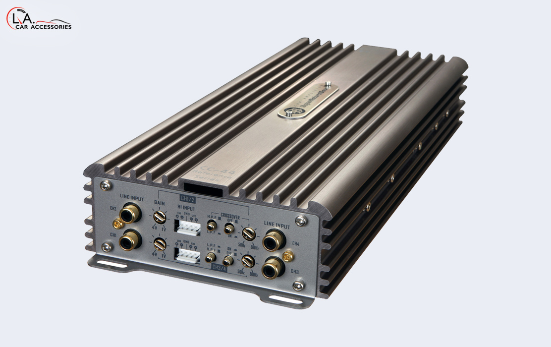DLS CC-44 – 4 x 110 Watt Car Amplifier