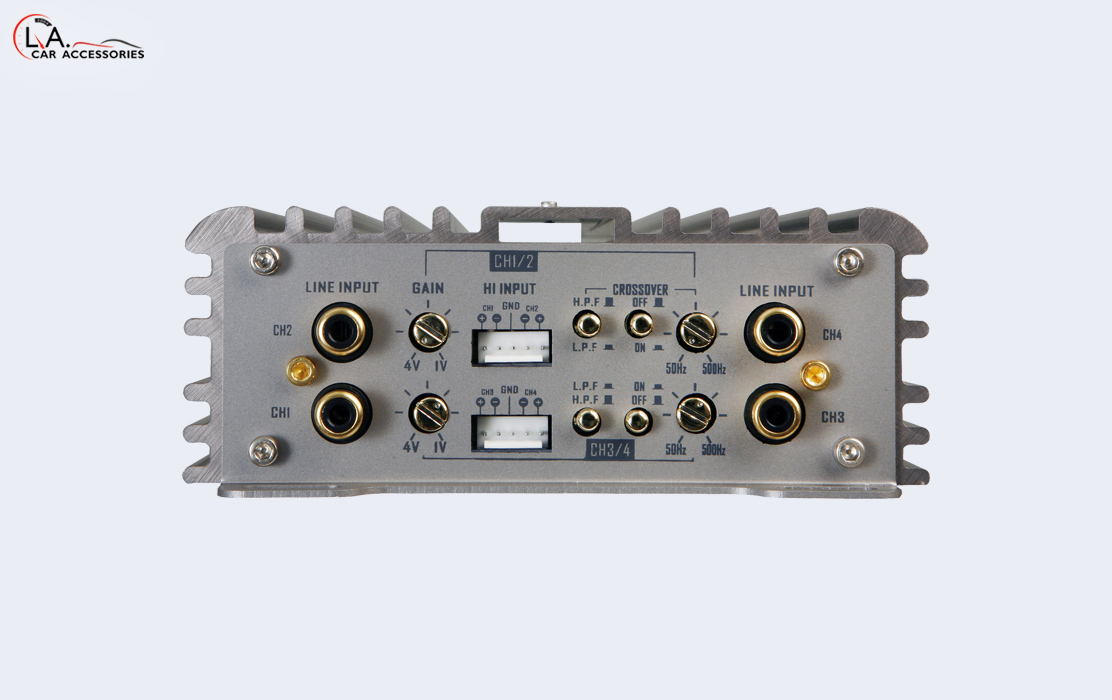 DLS CC-44 – 4 x 110 Watt Car Amplifier