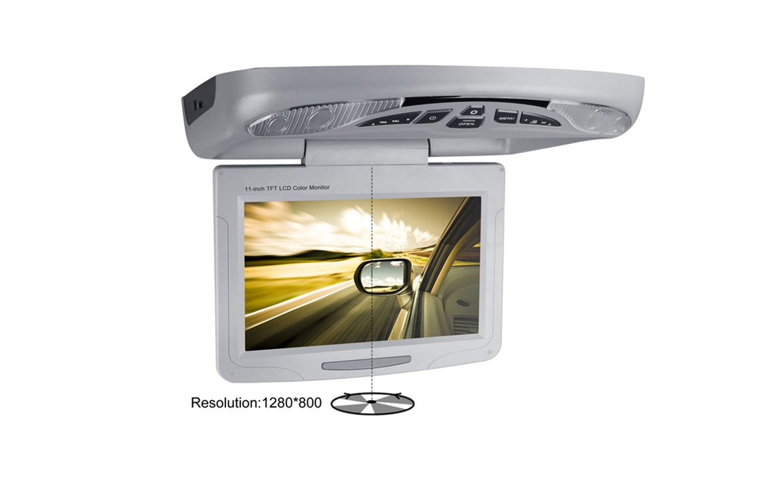 XTRONS10.1 INCH HD, TFT Flip down Roof Mounted DVD Player