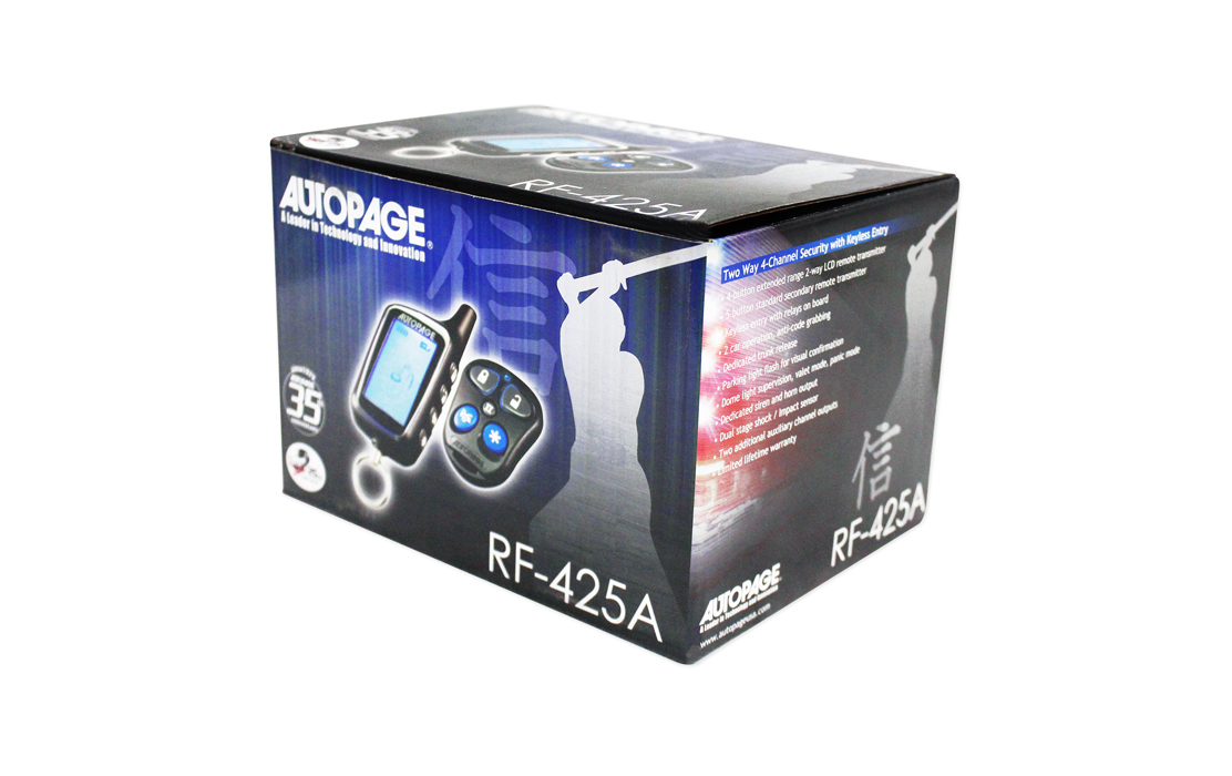 AUTOPAGE RF-425A Security Alarm