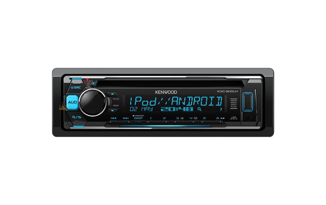 Kenwood KDC 200UV Car Receiver