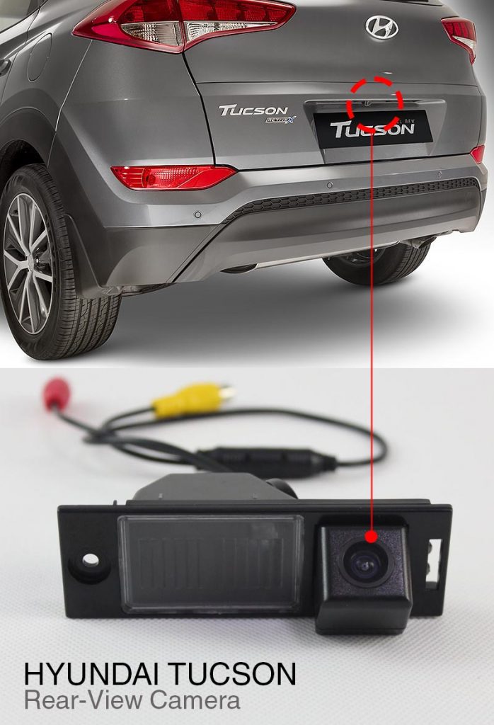 HYUNDAI TUCSON 20122014 OEM Reverse Camera L.A. Car Accessories