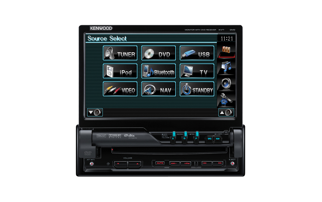 Kenwood KVT-536 CAR DVD