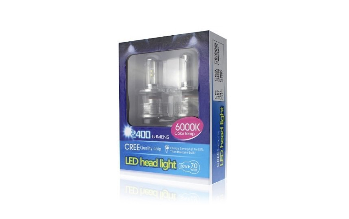 Cree LED Headlight H4 High and Low