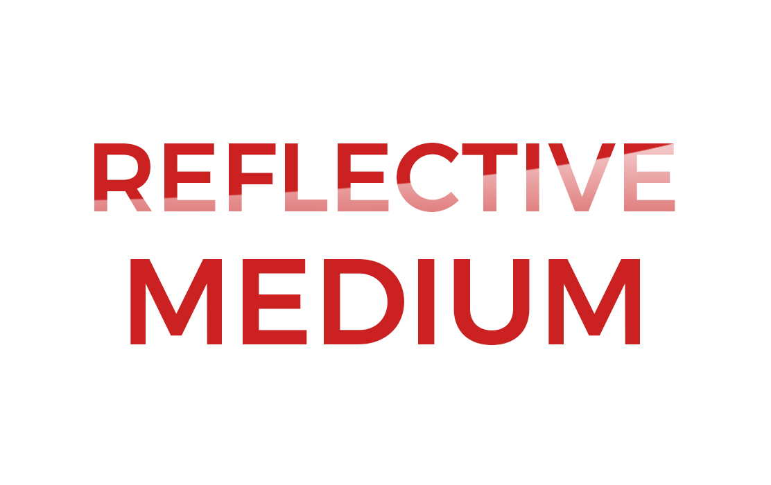Logo Reflective Medium