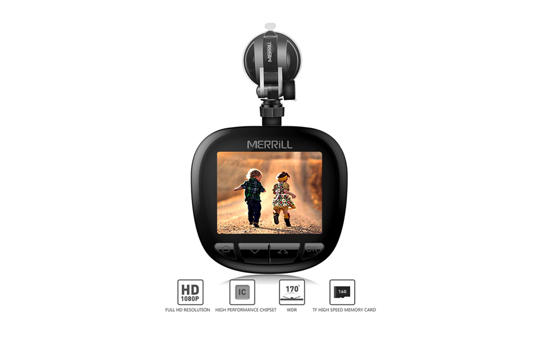 Merrill Apple F2701 Dash Cam Dual