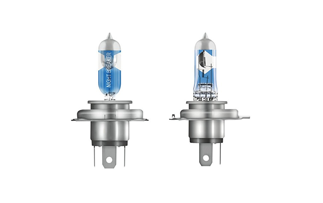 Osram Night Breaker Silver Headlight vs Standard Bulb