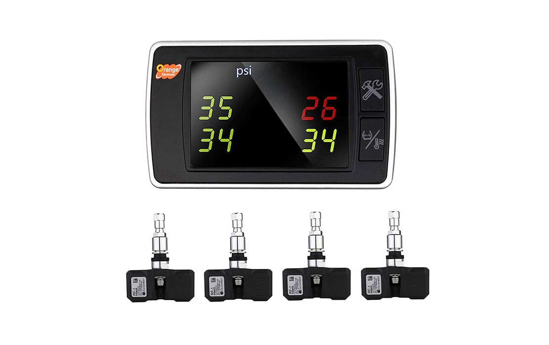 Orange Wireless Tire Pressure Monitoring System