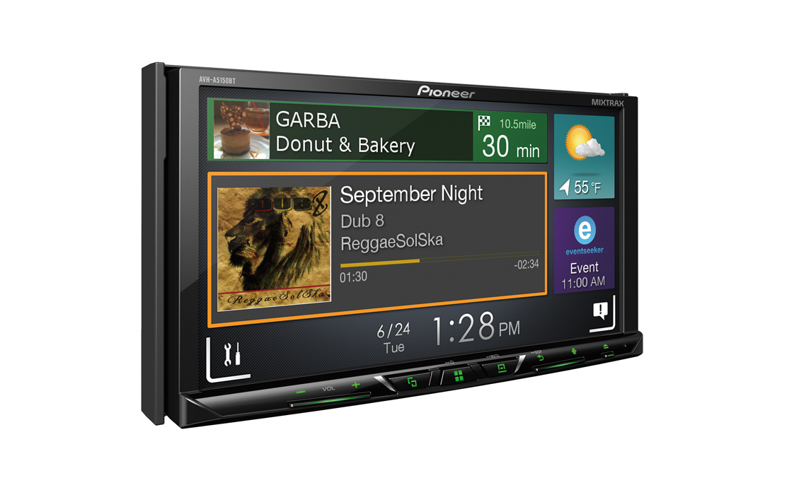 Pioneer AVH-A5150 BT Car DVD Stereo