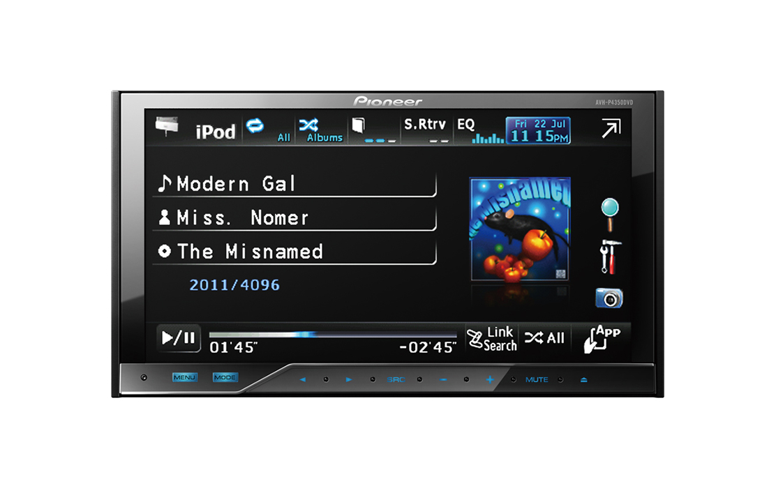 Pioneer AVH-P4350DVD