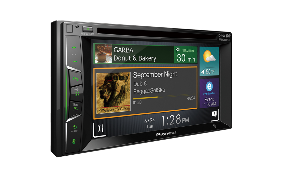 Pioneer AVH-Z2150BT Car DVD Stereo