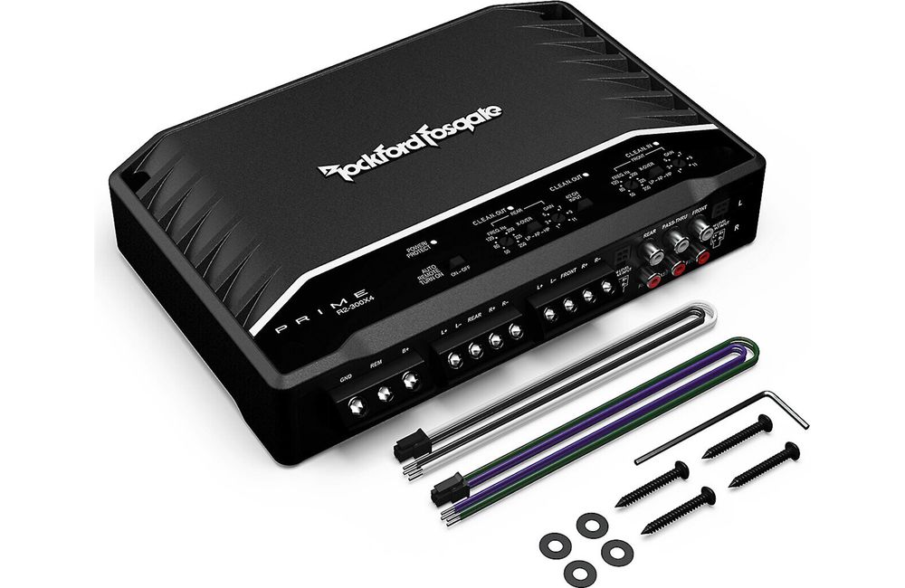 Rockford Fosgate Prime 300 Watt 4-Channel Amplifier