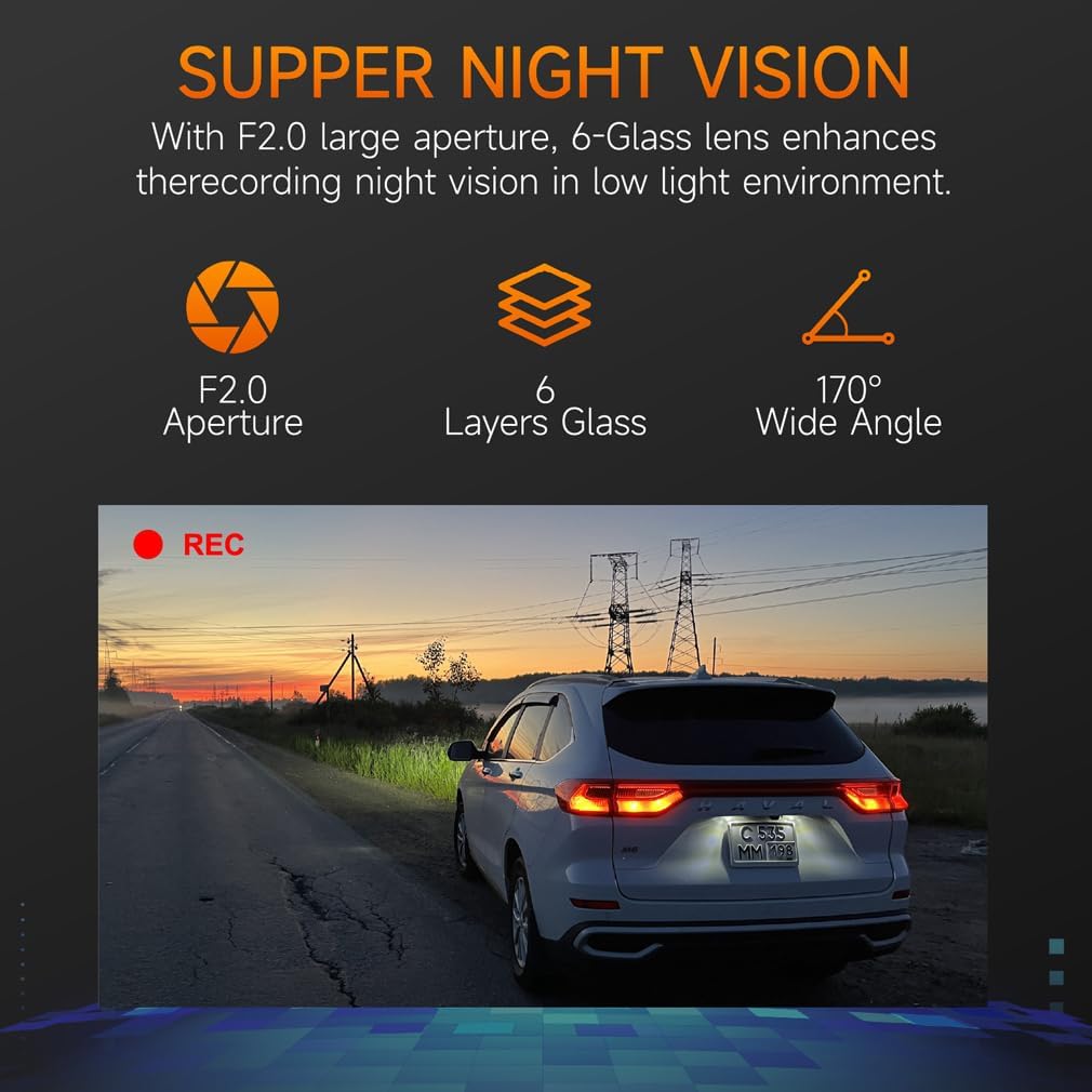 Rosoto A215 Plus Dash Cam
